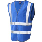 Leo Workwear Pilton EcoViz Coloured Reflective Vest