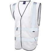 Leo Workwear Pilton EcoViz Coloured Reflective Vest