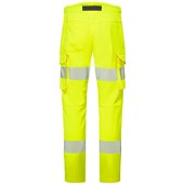 Leo Workwear Starcross Yellow EcoViz Stretch Women's Hi Vis Work Trouser