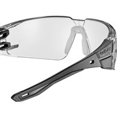 Bolle RUSH 2.0 Safety Glasses AS & AF Smoke Lens - RUSHMN20E