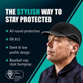 JSP Hardcap A1+ Bump Cap - Standard Peak (5cm)