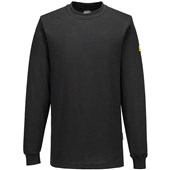Portwest AS22 Anti-Static ESD Long Sleeve T-Shirt 150g