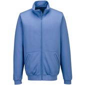 Portwest AS25 Anti-Static ESD Full Zip Sweatshirt