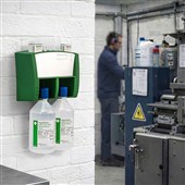 Evolution Eye Wash Complete Bottle Station (2 x 500ml Bottles & 8 x 20ml Pods)