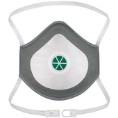 Portwest P311 Strap & Clip FFP3 Valved Dolomite Moulded Disposable Masks (Pack 10)