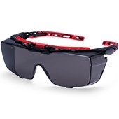 Portwest PR03 Deluxe Wrap Overspec Safety Glasses - Anti Scratch & Anti Fog