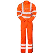 Pulsar Protect PRARC05 ARC Flash & Flame Retardant Rail Orange Combat Coverall