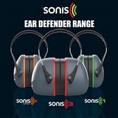 JSP Sonis 3 Ear Defenders AEB040-0A1-A00 - SNR 37dB